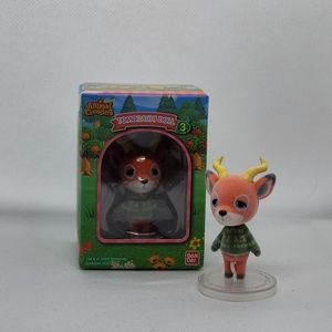 Animal Crossing: New Horizons flocked Tomodachi Doll series 3 Beau figurine